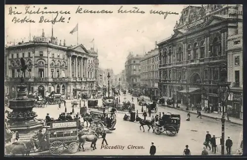 AK London, Piccadilly Circus