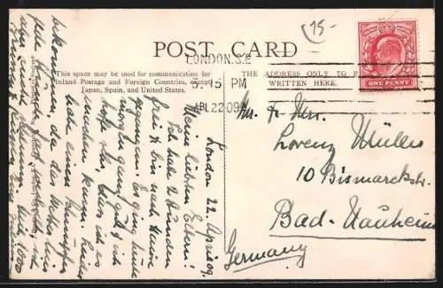 AK London, Piccadilly Circus