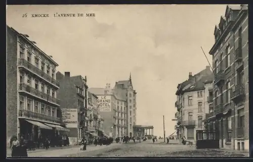 AK Knocke, L`Avenue de Mer
