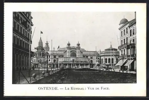 AK Ostende, Le Kursaal: Vue de Face