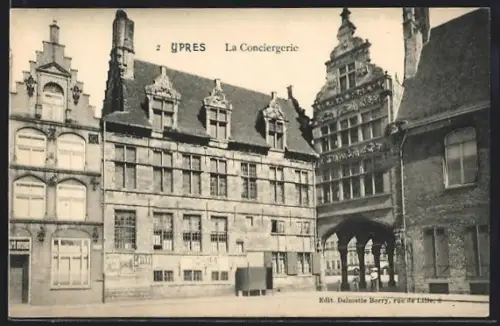 AK Ypres, La Conciergerie