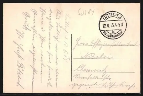 AK Liege, Monument Rogier