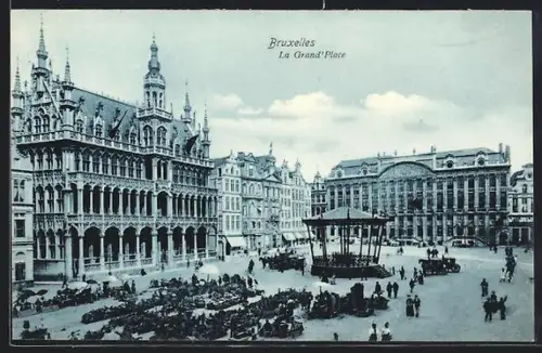 AK Bruxelles, La Grand`Place, Panorama