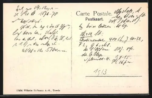 AK Ostende, Promenade sur la digue