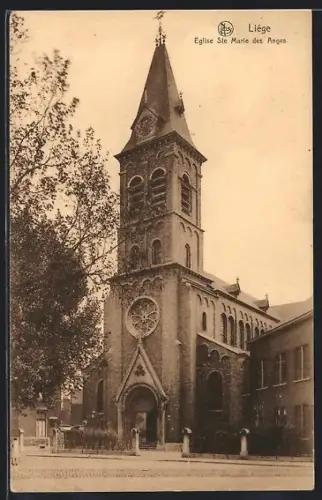 AK Liége, Eglise Ste Marie des Anges