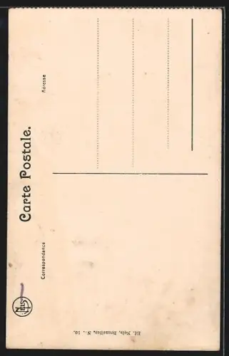 AK Houx, La Meuse, Vue prise des ruines de Pollvache