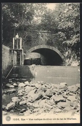 AK Spa, Vue rustique du déver soir du lac de Warfaaz