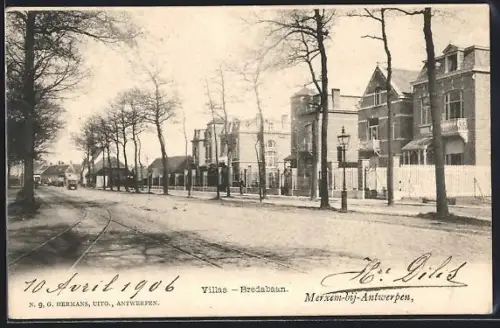 AK Merxem-bij-Antwerpen, Villas Bredabaan