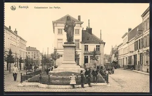 AK Courtrai, Le Monument Palfyn