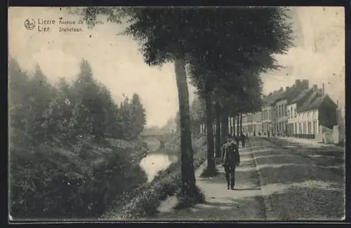 AK Lierre, Avenue de la gare