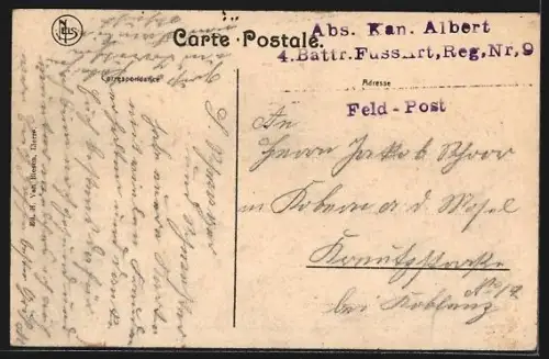 AK Lierre, Avenue de la gare