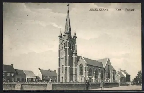 AK Snaeskerke, Kerk, Pastorij