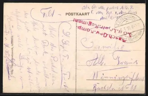 AK Snaeskerke, Kerk, Pastorij