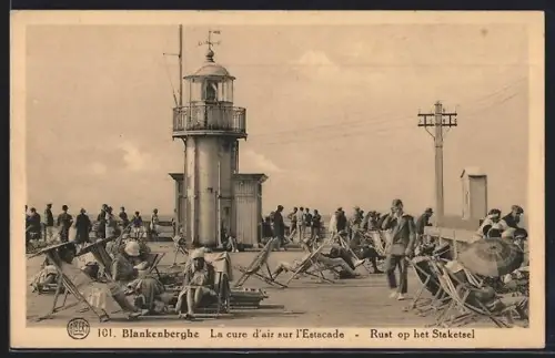 AK Blankenberghe, La cure d`air sur l`Estacade