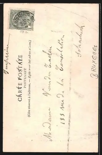 AK 75e Anniversaire de l`Independance Belge, Schönheitsköniginnen