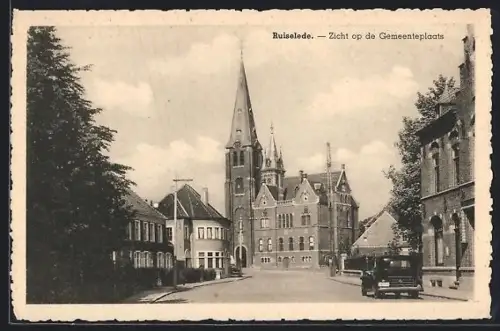 AK Ruiselede, Zicht op de Gemeenteplaats