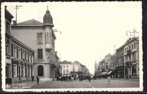AK La Louvière, Place J. Mansart