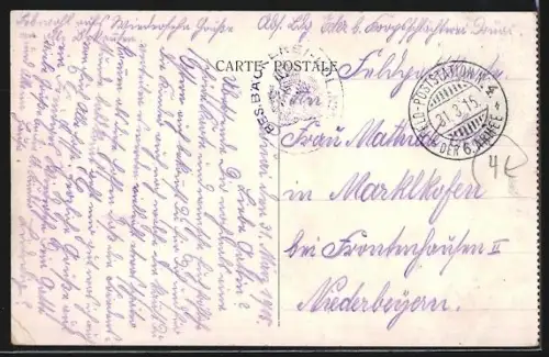 AK Ypres, La Rue au beurre, Butterstrasse