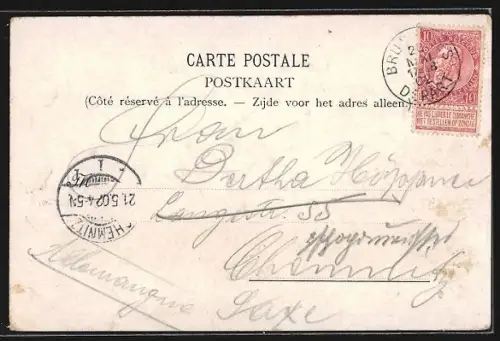 AK Brüssel / Bruxelles, Le Palais de Justice