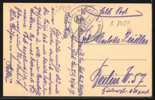 AK Westende, Duitsche Villas