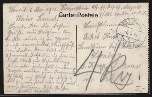 AK Wervicq, Rue du Moulin