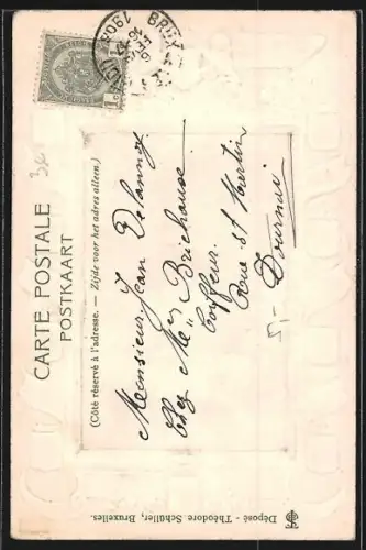 Präge-AK Bruxelles, Gare du Midi