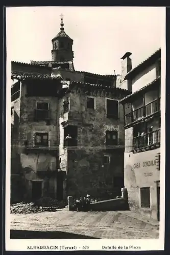 AK Albarracin /Teruel, Detalle de la Plaza