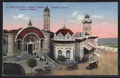 AK Barcelona, Monte Tibidabo Cuspide