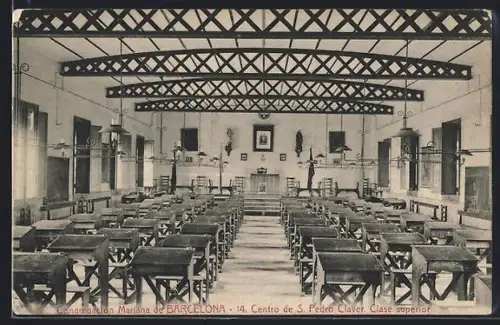 AK Barcelona, Congregation Mariana, 14. Centro de S. Pedro Claver, Clase superior