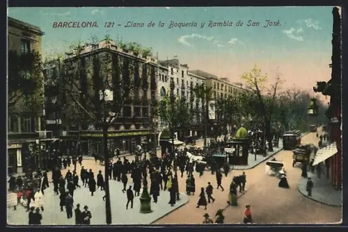 AK Barcelona, Llano de la Boqueria y Rambla de San José