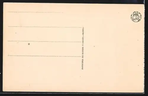 AK Madrid, Plaza de Neptuno y museo del Prado