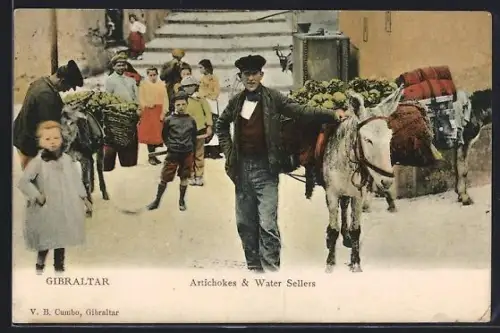 AK Gibraltar, Artichokes & Water Sellers
