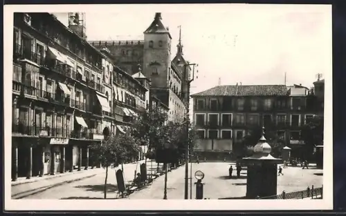 AK Toledo, El Alcázar y Zocodover antes del asedio