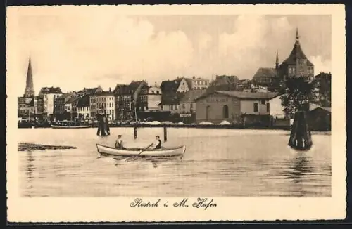 AK Rostock i. M., Hafen