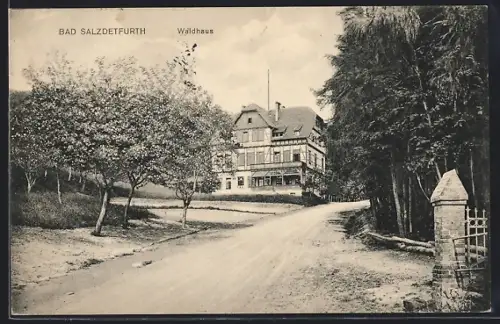 AK Bad Salzdetfurth, Partie am Waldhaus
