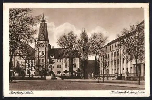 AK Bernburg /Saale, Kurhaus-Erholungsheim