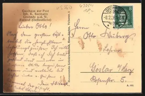 AK Grohnde a.d. Weser, Am Teich