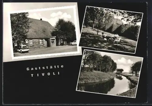 AK Hoyerhagen, Gasthaus Tivoli, Inh. M. Scheele