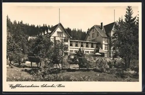 AK Schierke /Harz, Blick zum Kyffhäuserheim