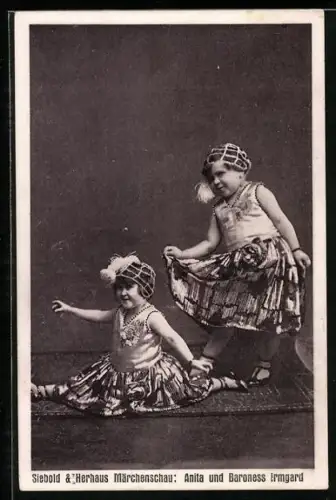 AK Siebold & Herhaus Märchenschau, Anita und Baroness Irmgard, Liliputaner