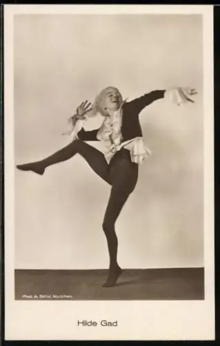 AK Tänzerin Hilde Gad