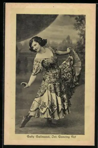 AK Tänzerin Betty Bellwood