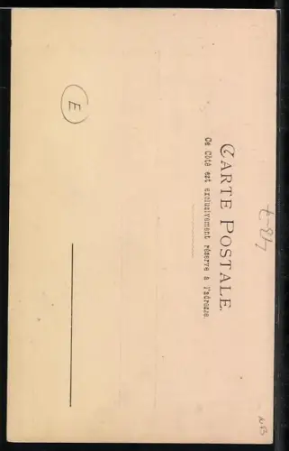 AK Herr fordert Dame zum Tanz auf