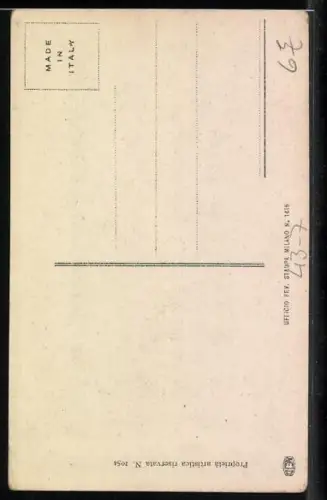 Künstler-AK Elegantes Paar beim Tanz