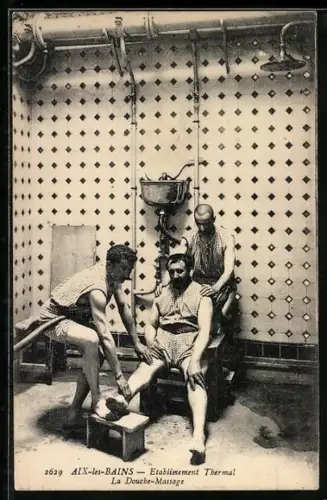 AK Aix-Les-Bains, Etablissement Thermal, La Douche-Massage