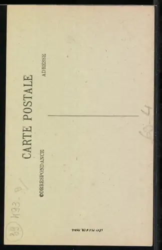 AK L`Aveugle mendiant, Blinde Bettler