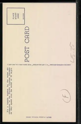 AK Skiing is Fun in the Florida Sun, Wasserski