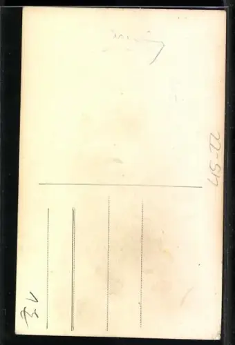 Foto-AK Leichtathlet beim Kugelstossen