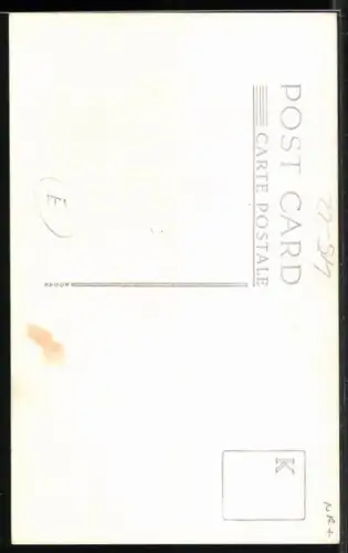 Foto-AK Leichtathlet beim Hochsprung