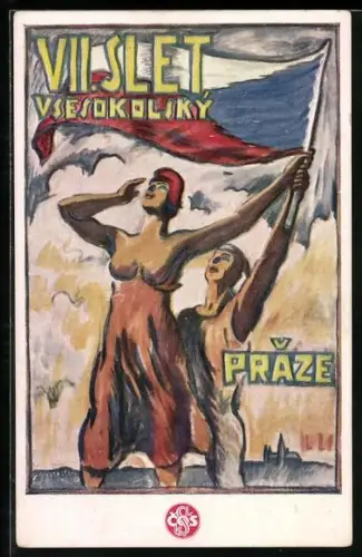 AK Prag, Sokol, VII. Slet Vsesokolsky